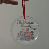 Round Sublimation Ornament