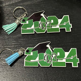 2024 Graduation Keychains