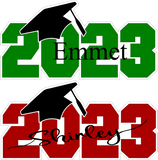 2024 Graduation Keychains