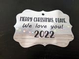 Round Sublimation Ornament