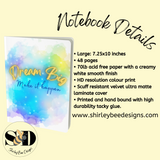 Large Dream Big Notebook
