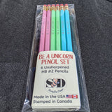Be a Unicorn Pencil Set
