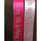 Custom Satin Sash