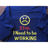 Funny Work Shirt | Work from Home Shirt | Be Quiet TShirt | Joke Working Shirt | Emoji Shirt | Work Shirt | Shh | COVID